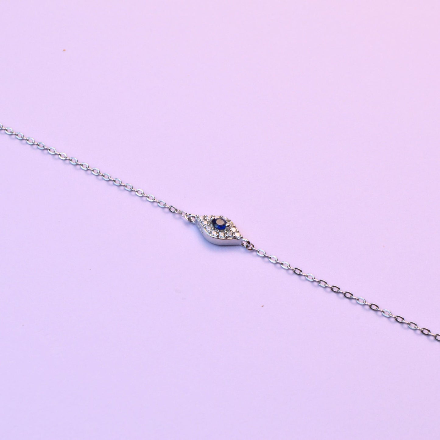 Gold Silver Evil Eye-S