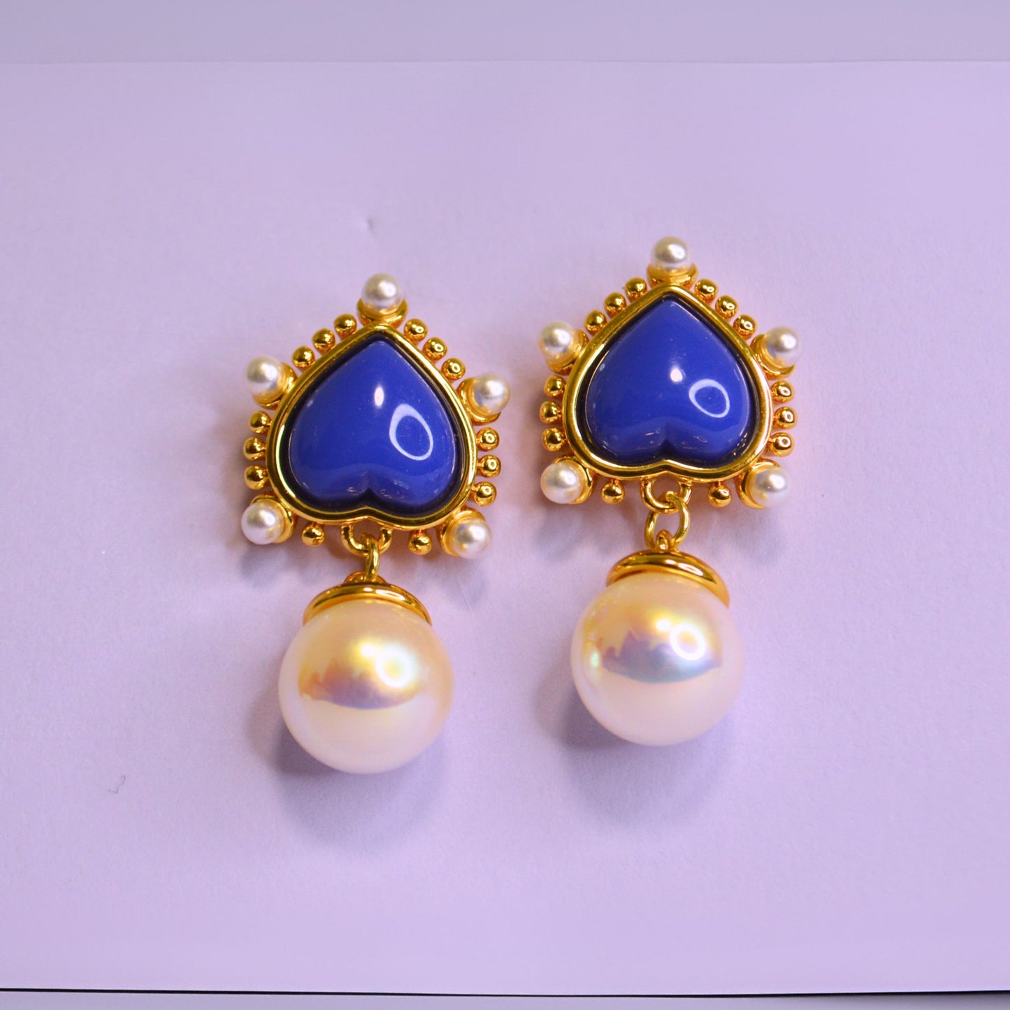 "Indigo Imperial" Earrings