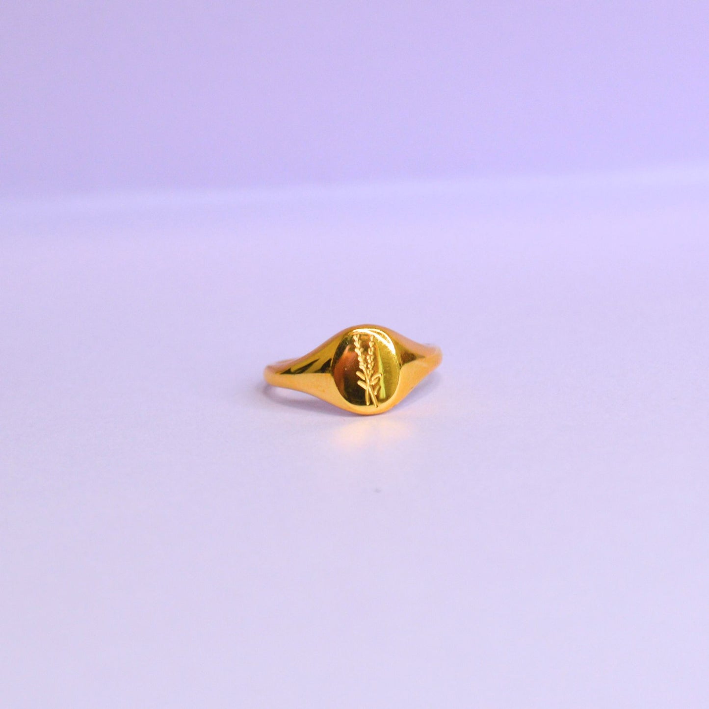 18K Gold Plated "Garden Romance" Ring