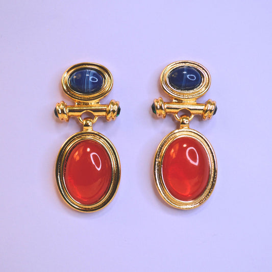 "Rosebud Regal" Earrings