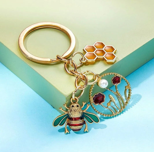 Bee Kind Keychain